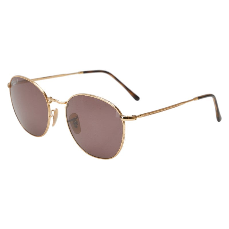 レイバン Ray-Ban ロブ サングラス RB3772 ブラウン ゴールド プラスチック レディース Ray-Ban 【中古】