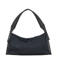 サルヴァトーレフェラガモ スポーツ ワンショルダーバッグ ハンドバッグ ブラック ナイロン レザー レディース Salvatore Ferragamo 【中古】