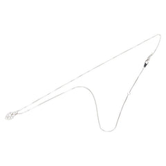 Pt1000 プラチナ Pt850 プラチナ ダイヤ0.52ct ペンダントネックレス レディース 【中古】