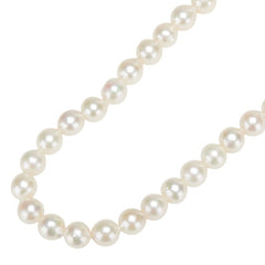 SV シルバー アコヤパール8~8.5mm ネックレス レディース 【中古】