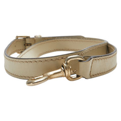 グッチ ショルダーストラップ オフホワイト レザー レディース GUCCI 【中古】