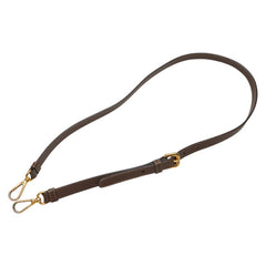 プラダ ショルダーストラップ ブラウン レザー レディース PRADA 【中古】