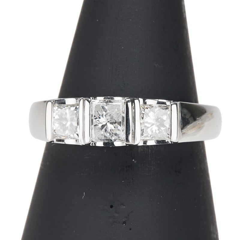 Pt900 プラチナ ダイヤ1.02ct リング 指輪 レディース 11.5号 【中古】