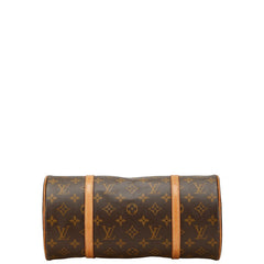 ルイ ヴィトン モノグラム パピヨン30 ハンドバッグ M51385 ブラウン PVC レザー レディース LOUIS VUITTON 【中古】