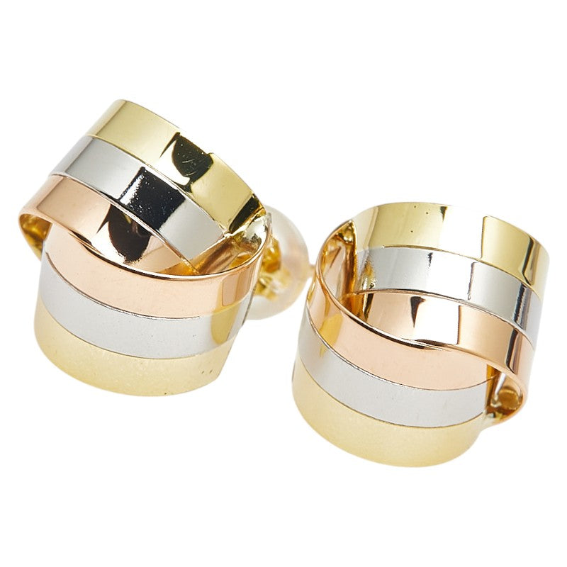 金ベースコンビ ピアス レディース 【中古】