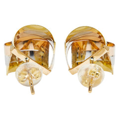 金ベースコンビ ピアス レディース 【中古】