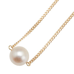 K18YG イエローゴールド アコヤパール7.9mm ネックレス レディース 【中古】