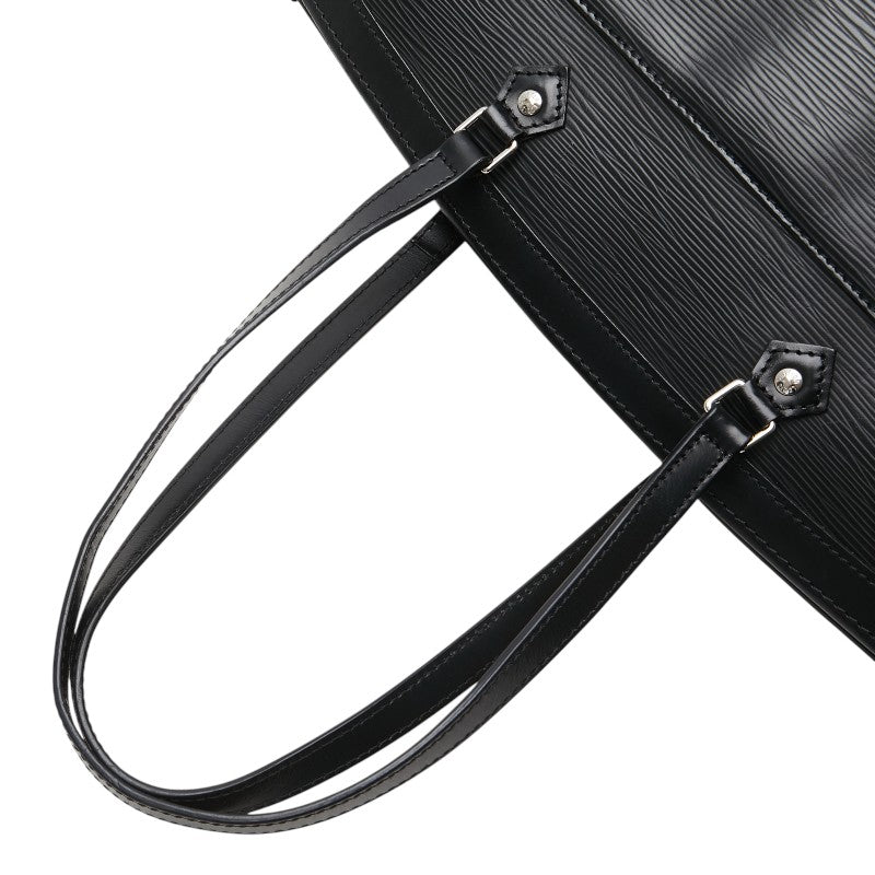 ルイ ヴィトン エピ マドレーヌGM ハンドバッグ トートバッグ M59342 ブラック レザー レディース LOUIS VUITTON 【中古】