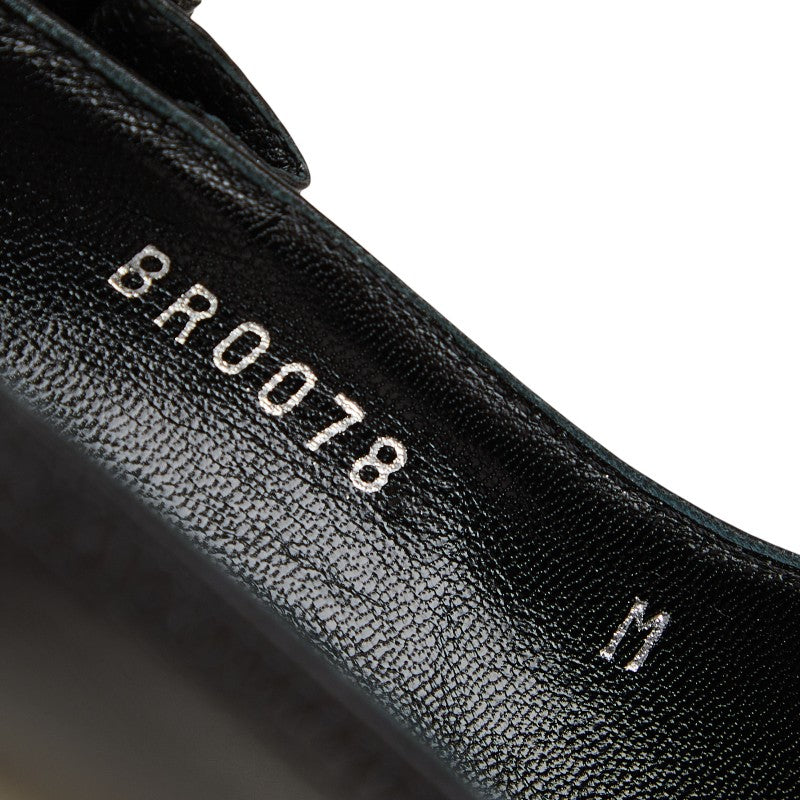 ルイ ヴィトン LVチェーン パンプス サイズ：36 BR0078 ブラック レザー レディース LOUIS VUITTON 【中古】