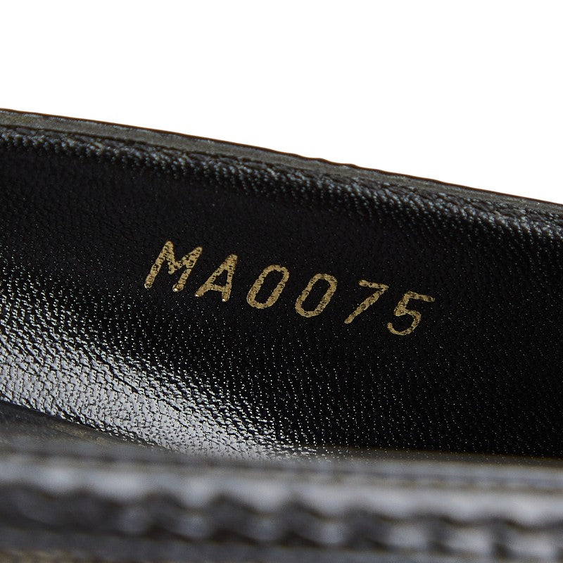 ルイ ヴィトン モノグラム パンプス サイズ：36 MA0075 ブラック キャンバス レザー レディース LOUIS VUITTON 【中古】