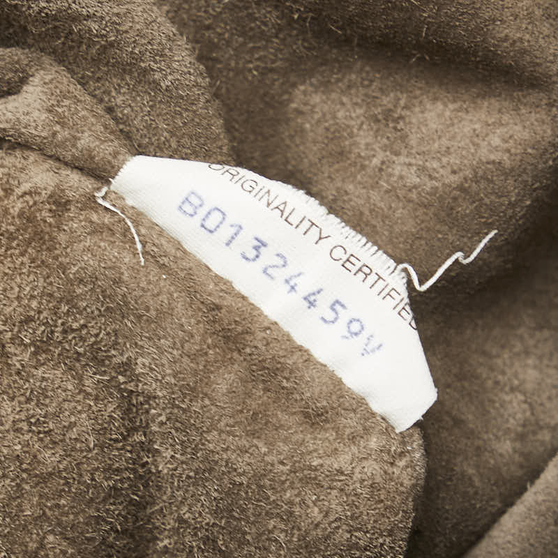 ボッテガヴェネタ イントレチャート ショルダーバッグ ハンドバッグ 2WAY グレー レザー レディース BOTTEGAVENETA 【中古】