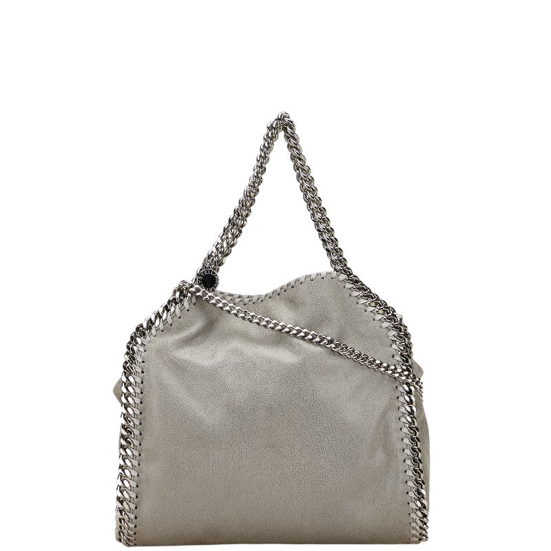 ステラマッカートニー ファラベラ ミニ チェーン ハンドバッグ ショルダーバッグ グレー ポリエステル レディース Stella McCartney 【中古】