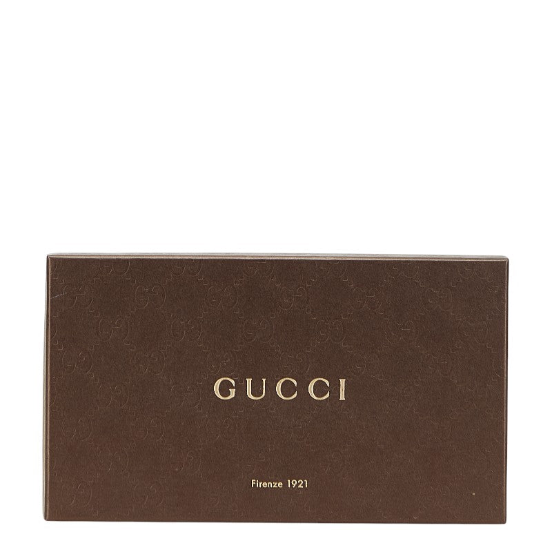 グッチ グッチシマ 長財布 L字ファスナー 332747 ブラック レザー レディース GUCCI 【中古】