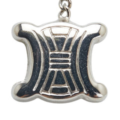 セリーヌ トリオンフ ラリアット ネックレス シルバー メタル レディース CELINE 【中古】