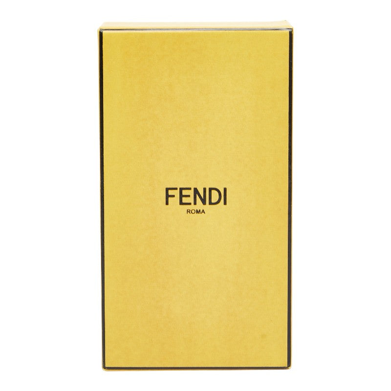 フェンディ ラッピー FF柄 スカーフ ブラック マルチカラー シルク レディース FENDI 【中古】