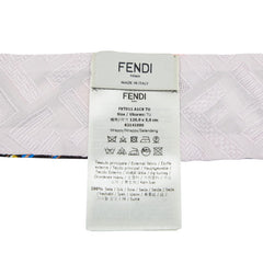 フェンディ ラッピー FF柄 スカーフ ブラック マルチカラー シルク レディース FENDI 【中古】