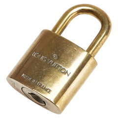 ルイ ヴィトン カデナ 南京錠 キー セット ゴールド メッキ レディース LOUIS VUITTON 【中古】