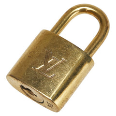 ルイ ヴィトン カデナ 南京錠 キー セット ゴールド メッキ レディース LOUIS VUITTON 【中古】