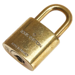 ルイ ヴィトン カデナ 南京錠 キー セット ゴールド メッキ レディース LOUIS VUITTON 【中古】