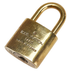 ルイ ヴィトン カデナ 南京錠 キー セット ゴールド メッキ レディース LOUIS VUITTON 【中古】