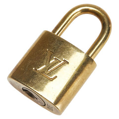 ルイ ヴィトン カデナ 南京錠 キー セット ゴールド メッキ レディース LOUIS VUITTON 【中古】