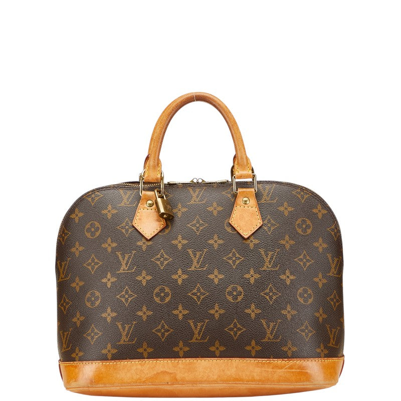 ルイ ヴィトン モノグラム アルマPM ハンドバッグ M51130 ブラウン PVC レザー レディース LOUIS VUITTON 【中古】