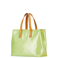 ルイ ヴィトン モノグラム ヴェルニ リードPM ハンドバッグ M91307 ペパーミント ブラウン パテントレザー レディース LOUIS VUITTON 【中古】