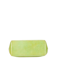 ルイ ヴィトン モノグラム ヴェルニ リードPM ハンドバッグ M91307 ペパーミント ブラウン パテントレザー レディース LOUIS VUITTON 【中古】