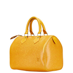 ルイ ヴィトン エピ スピーディ25 ハンドバッグ M43019 タッシリイエロー レザー レディース LOUIS VUITTON 【中古】