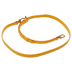 ルイ ヴィトン ショルダーストラップ イエロー レザー レディース LOUIS VUITTON 【中古】