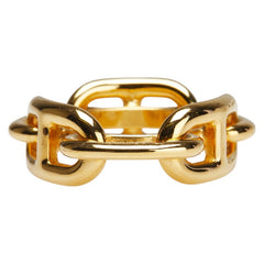 エルメス シェーヌダンクル スカーフリング ゴールド メッキ レディース HERMES 【中古】