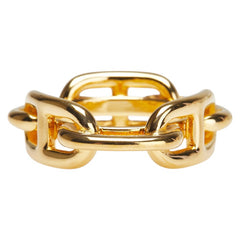 エルメス シェーヌダンクル スカーフリング ゴールド メッキ レディース HERMES 【中古】