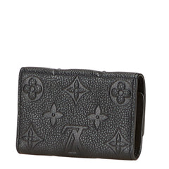 ルイ ヴィトン モノグラム アンプラント ミュルティクレ6 キーケース 6連 M64421 ノワール ブラック レザー レディース LOUIS VUITTON 【中古】