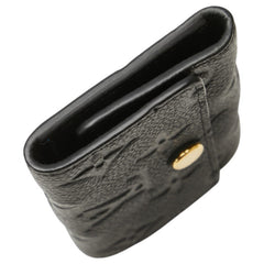 ルイ ヴィトン モノグラム アンプラント ミュルティクレ6 キーケース 6連 M64421 ノワール ブラック レザー レディース LOUIS VUITTON 【中古】