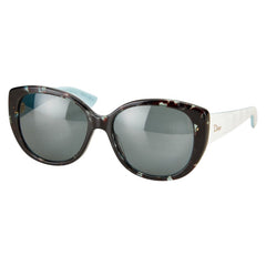 ディオール Lady 1R カナージュ サングラス ブラック ブルー ホワイト プラスチック ラバー レディース Dior 【中古】