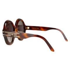 ディオール ディオール シグネチャー ラウンド サングラス ブラウン プラスチック レディース Dior 【中古】