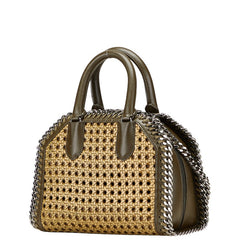 ステラマッカートニー ファラベラボックス ハンドバッグ チェーン ショルダーバッグ カーキ グリーン レザー レディース Stella McCartney 【中古】