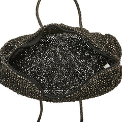 アンテプリマ ワイヤーバッグ ハンドバッグ ブラック ゴールド PVC レディース ANTEPRIMA 【中古】