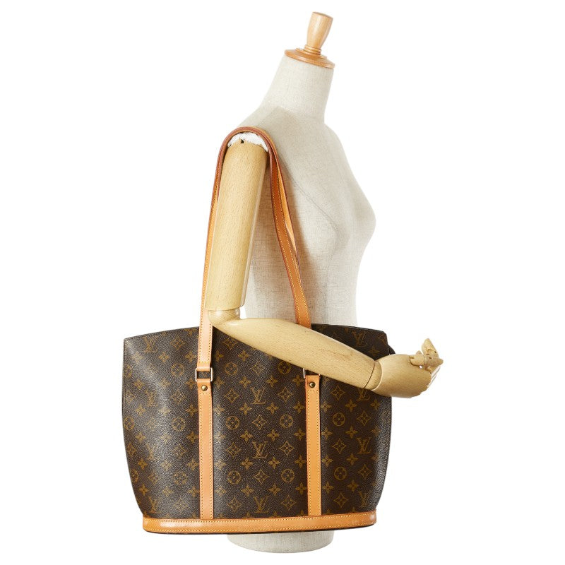 ルイ ヴィトン モノグラム バビロン トートバッグ ショルダーバッグ M51102 ブラウン PVC レザー レディース LOUIS VUITTON 【中古】