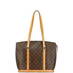 ルイ ヴィトン モノグラム バビロン トートバッグ ショルダーバッグ M51102 ブラウン PVC レザー レディース LOUIS VUITTON 【中古】