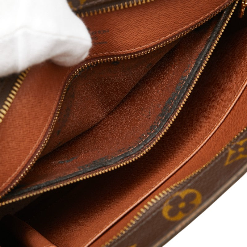 ルイ ヴィトン モノグラム バビロン トートバッグ ショルダーバッグ M51102 ブラウン PVC レザー レディース LOUIS VUITTON 【中古】
