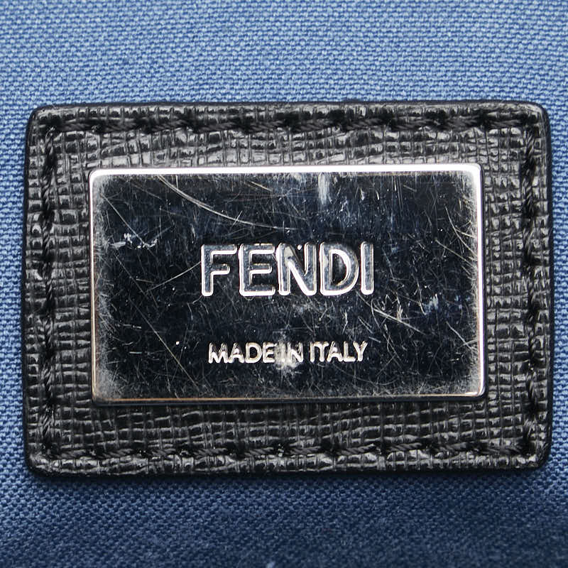 フェンディ バグズ モンスター ハンドバッグ トートバッグ 8BH185 ブラック イエロー レザー レディース FENDI 【中古】