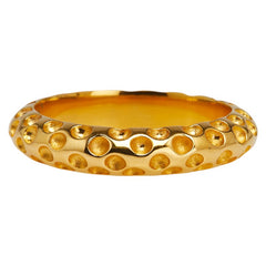 エルメス ドット モチーフ スカーフリング ゴールド メッキ レディース HERMES 【中古】