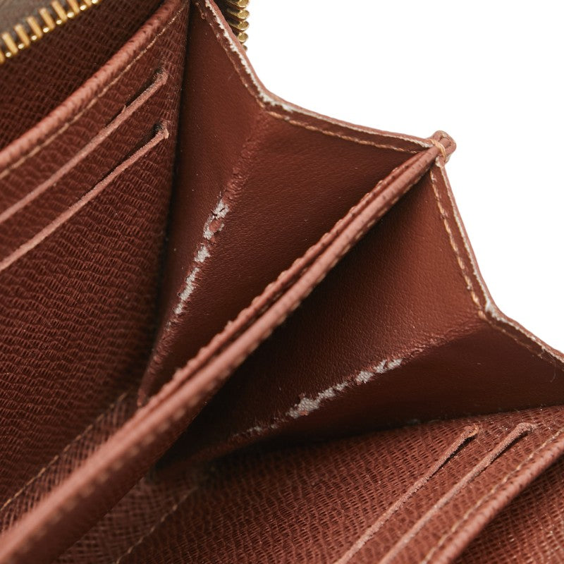 ルイ ヴィトン モノグラム ジッピー コインパース コインケース 小銭入れ M60067 ブラウン PVC レザー レディース LOUIS VUITTON 【中古】