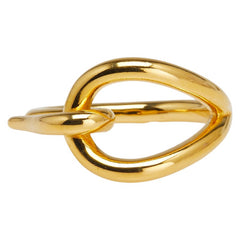 エルメス ジャンボ スカーフリング ゴールド メッキ レディース HERMES 【中古】