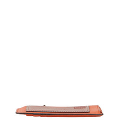 ロエベ アナグラム コインケース 小銭入れ オレンジ レッド レザー レディース LOEWE 【中古】
