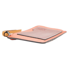 ロエベ アナグラム コインケース 小銭入れ オレンジ レッド レザー レディース LOEWE 【中古】