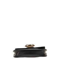 クロエ テス ショルダーバッグ ブラック レザー レディース Chloe 【中古】