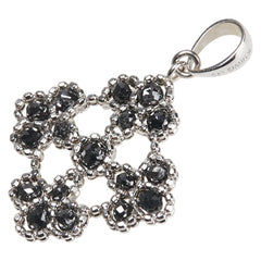 K18WG ホワイトゴールド ダイヤ1.50ct ペンダントトップ レディース 【中古】
