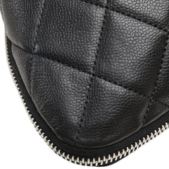 シャネル ココマーク マトラッセ チェーン トートバッグ ブラック ソフトキャビアスキン レディース CHANEL 【中古】